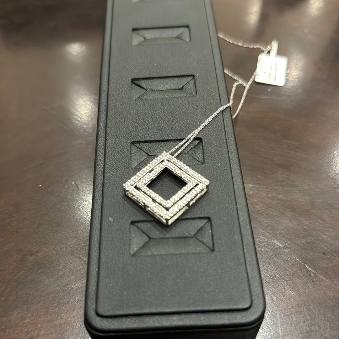 Double Square 0.81ctw. 14KW - Natural Diamond 42067