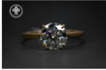 Tiffany - Moissanite - 14KY - 0.30ct. D/VVS1.