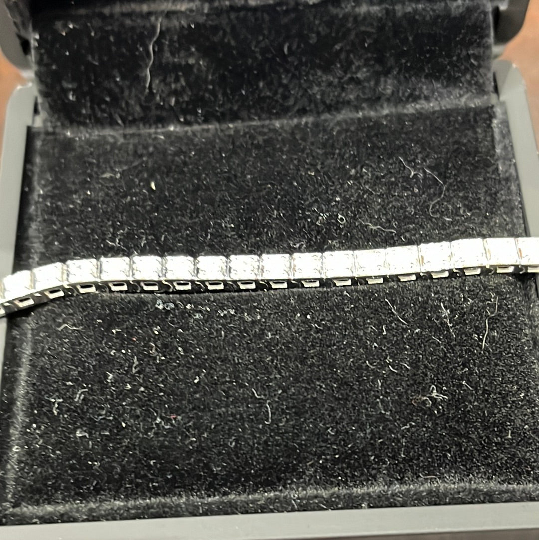 Tennis bracelet 7.5" - 14KW - 2ctw H/I1 - Natural diamond - 34265
