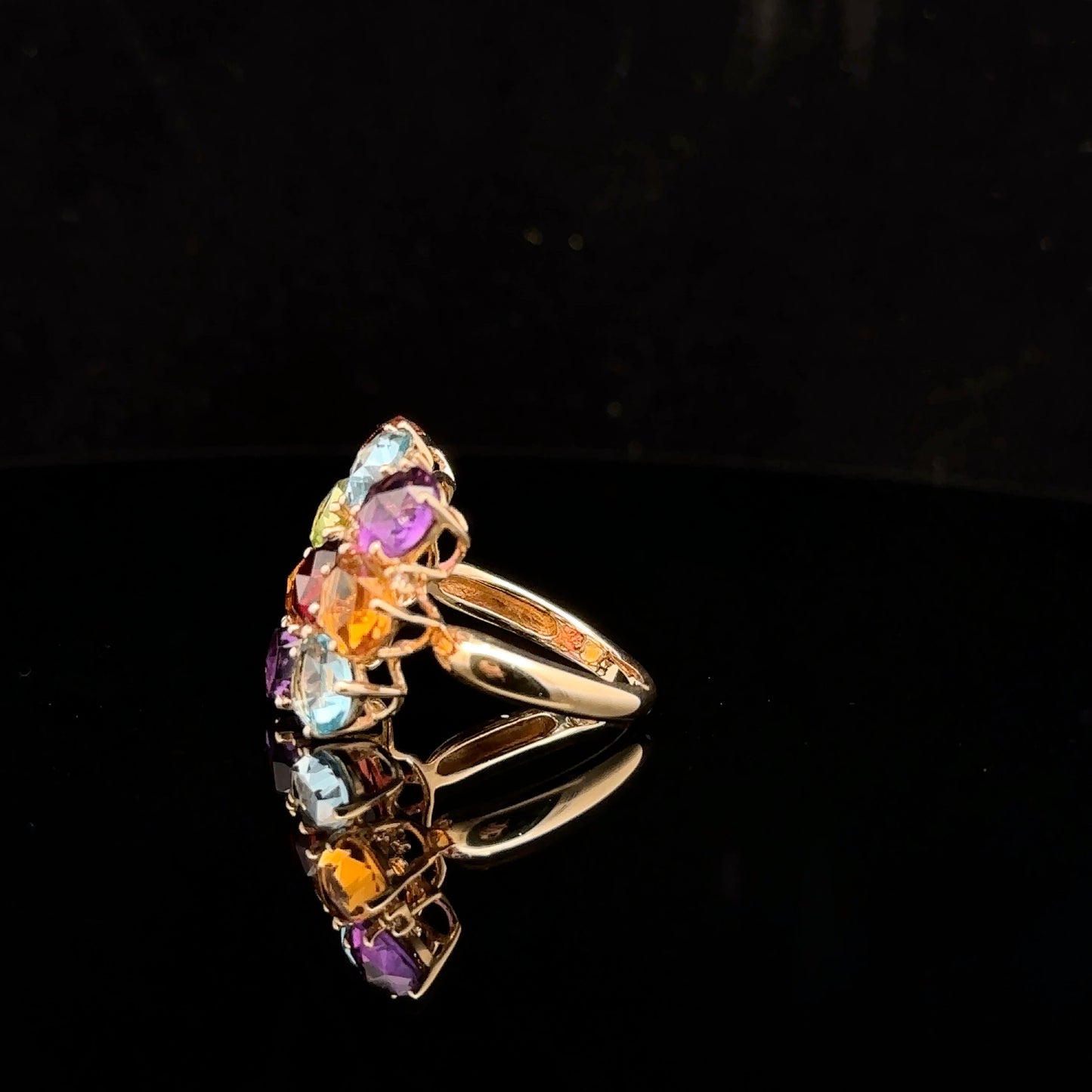 EFFY RSVP: $3624 - 8ctw multigem #7 - 14KY - Ame Citr Topaz Dmd