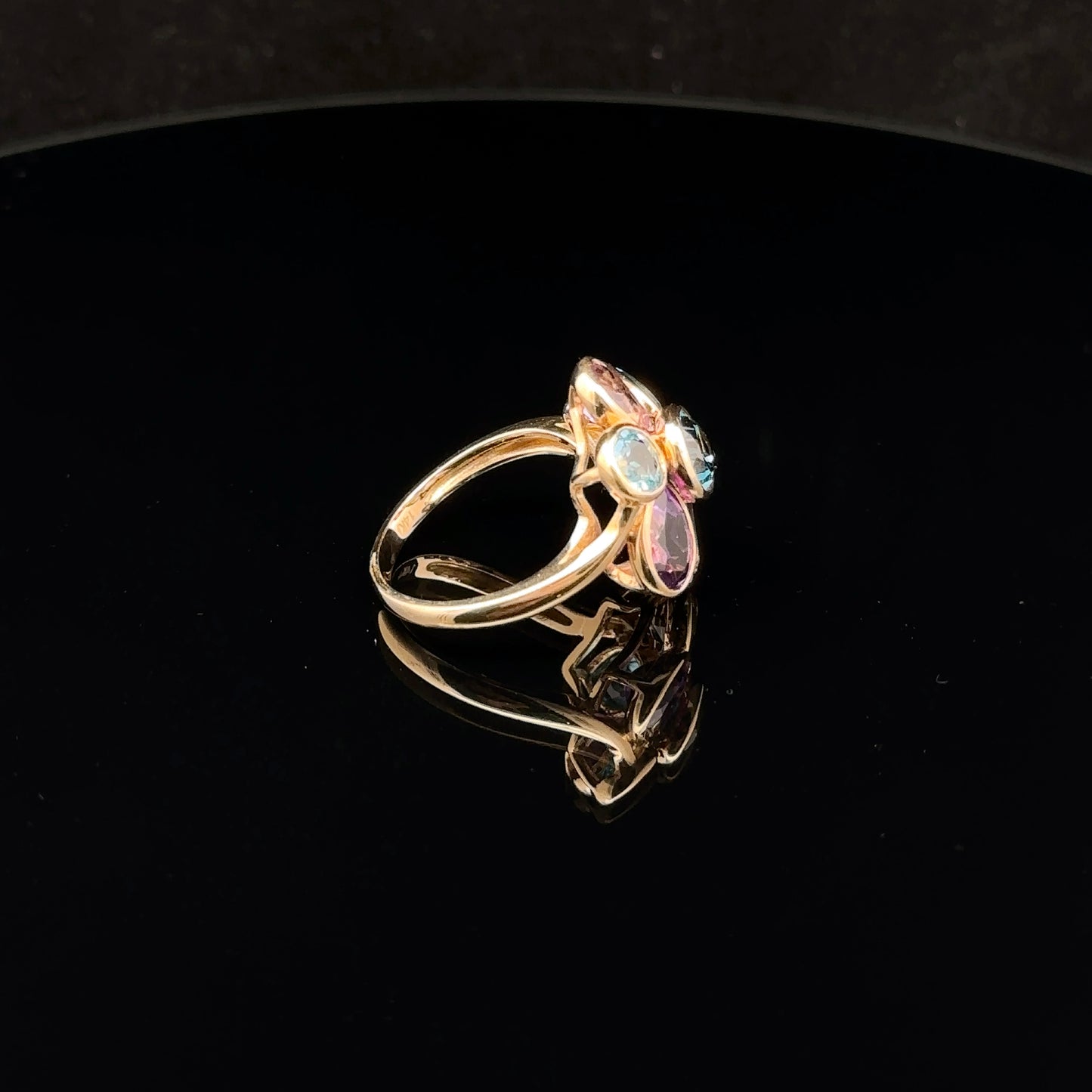 EFFY RSVP: $2874 - 6.33ctw multigem #7 - 14KW - Topaz Amethyst