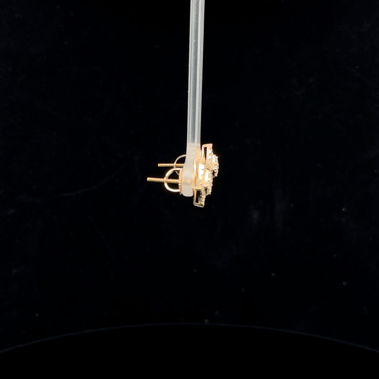 4 point Star 0.50ctw. G/SI2 - 14KY - Natural Diamond