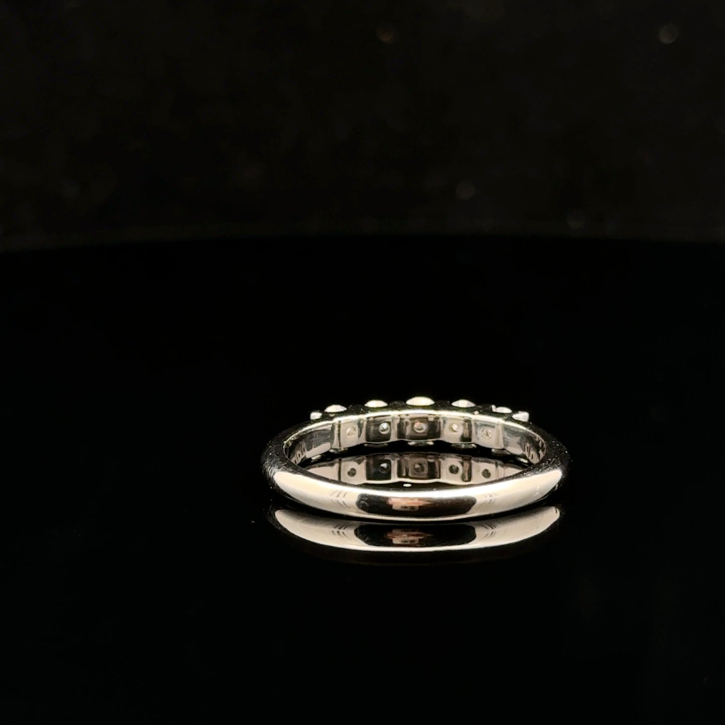 5 Stone band 0.50ctw. F/SI1 - 10KW - Natural Diamond