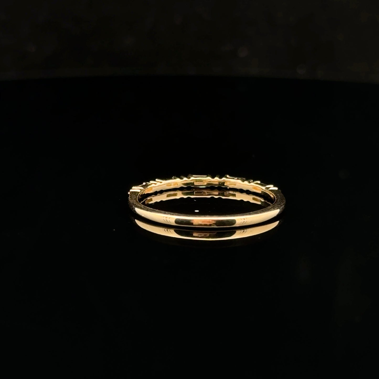 Emerald Band #7 0.10ctw. G/SI2 - 14KY - Natural Diamond