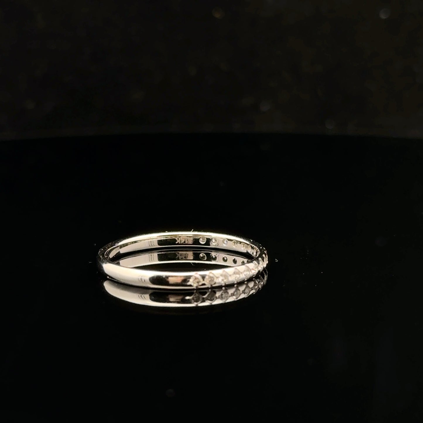 Band #7 0.16ctw. G/SI2 - 14KW - Natural Diamond