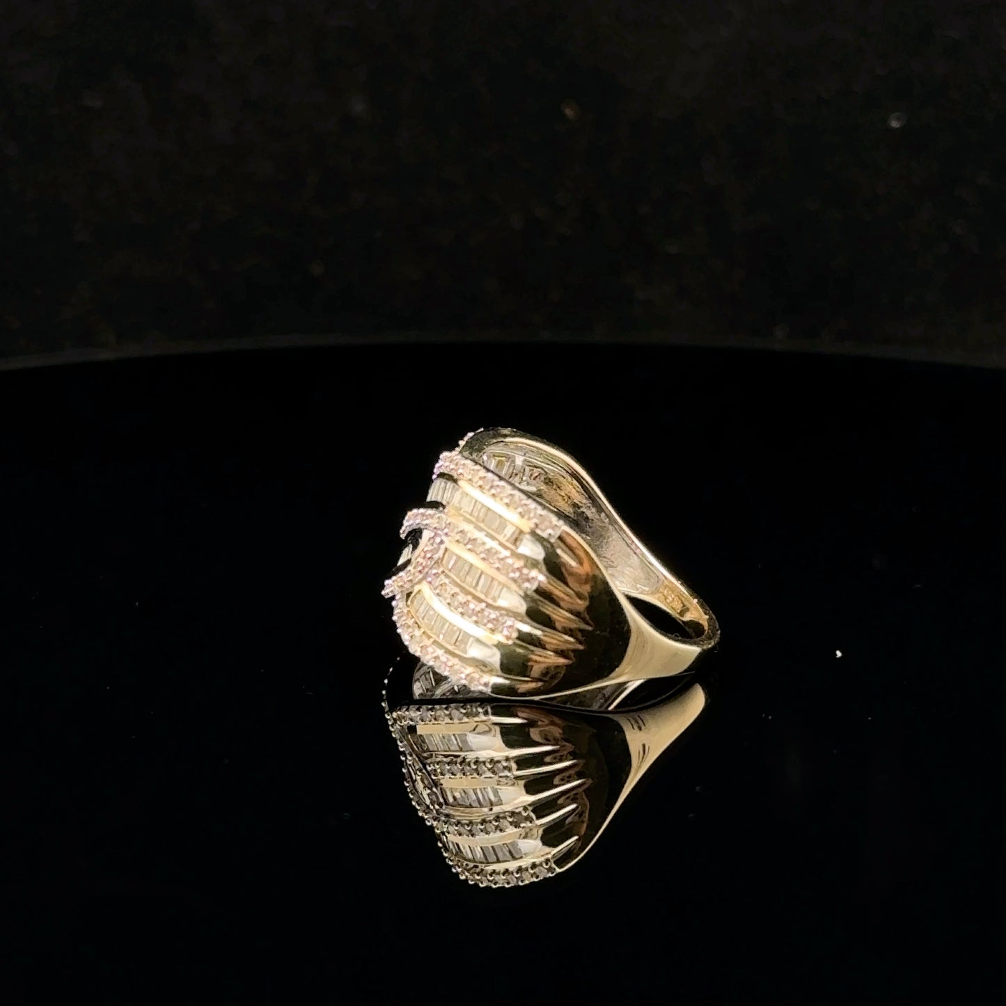 Interlock 0.50ctw. G/SI2. - 10KY - Natural Diamond