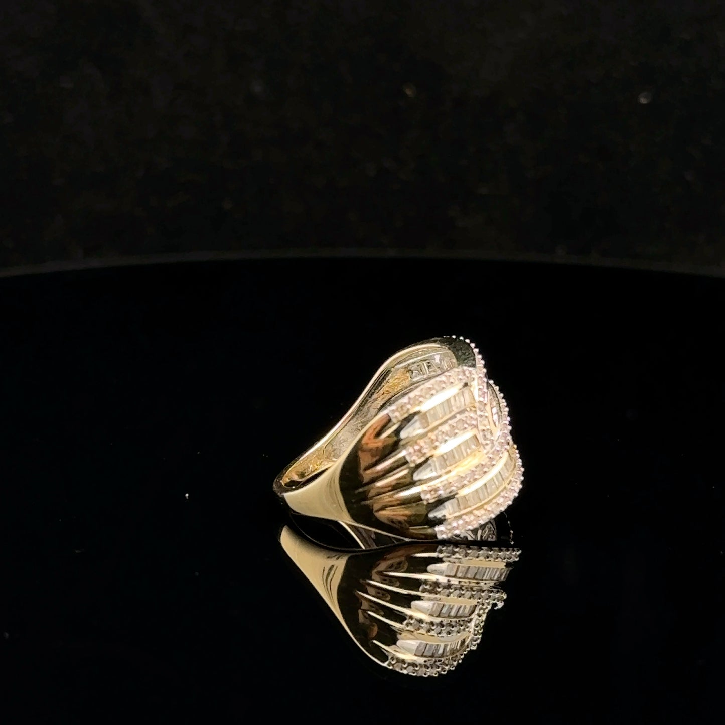 Interlock 0.50ctw. G/SI2. - 10KY - Natural Diamond