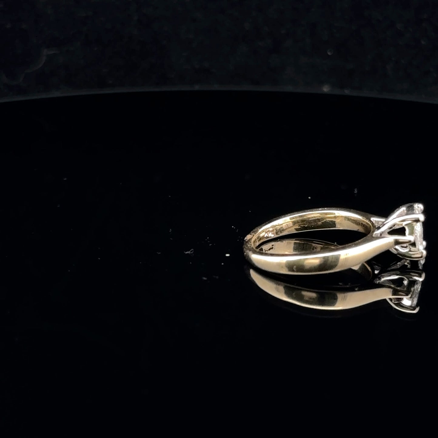 0.50ctw G/VS2 #6 5 Stone Solitaire - 14KY - Natural Diamond - 53007