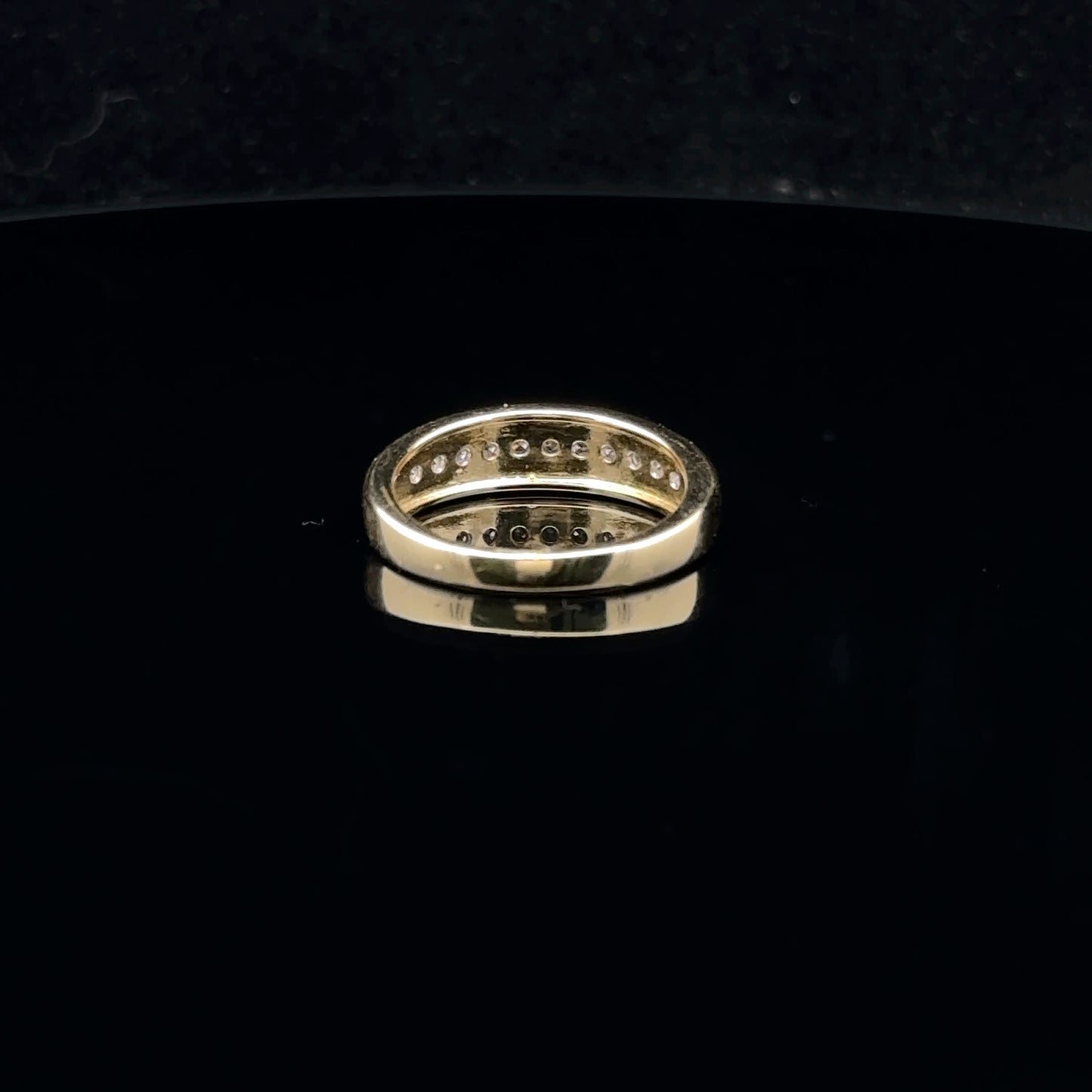 0.38ctw G/SI2 #6.75 Channel Men's - 10KY - Natural Diamond - 53014