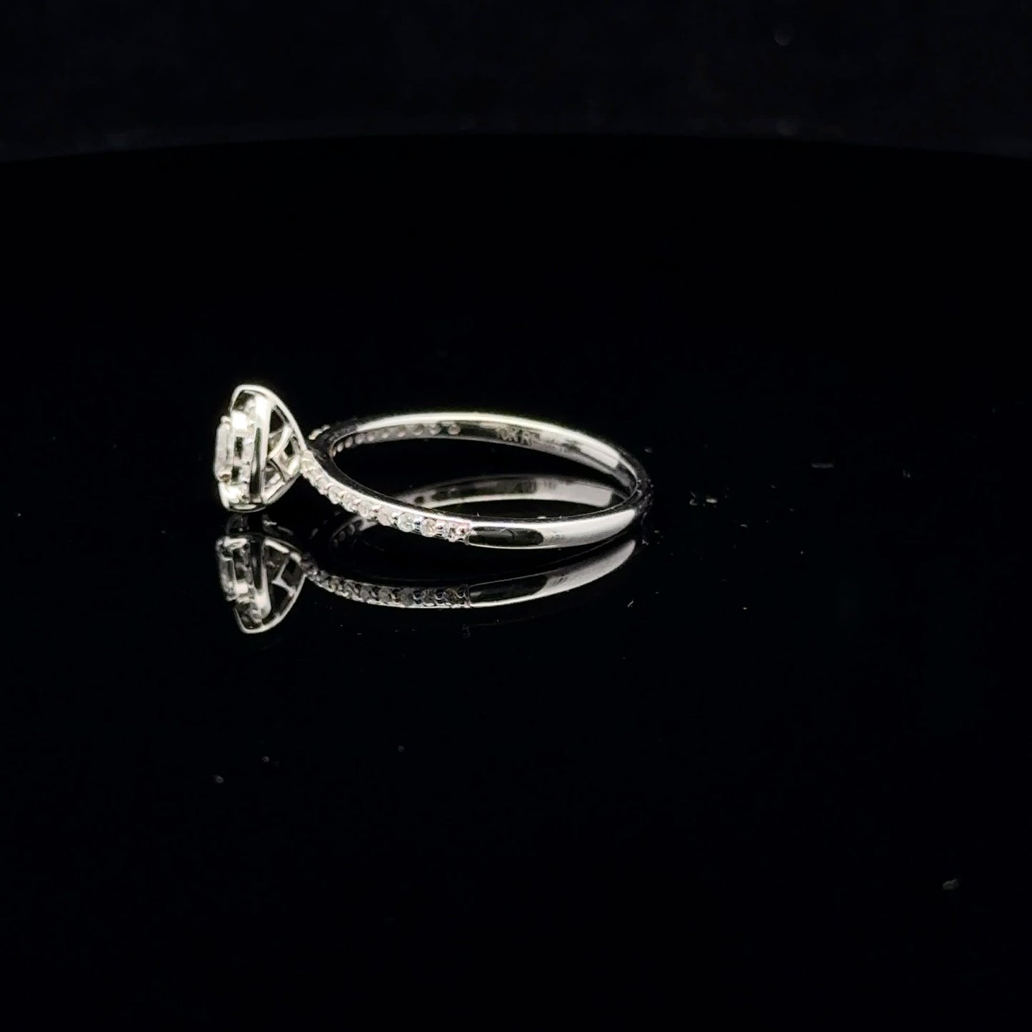 0.25ctw H/SI2 #6.5 Pear Promise - 10KW - Natural Diamond - 53090