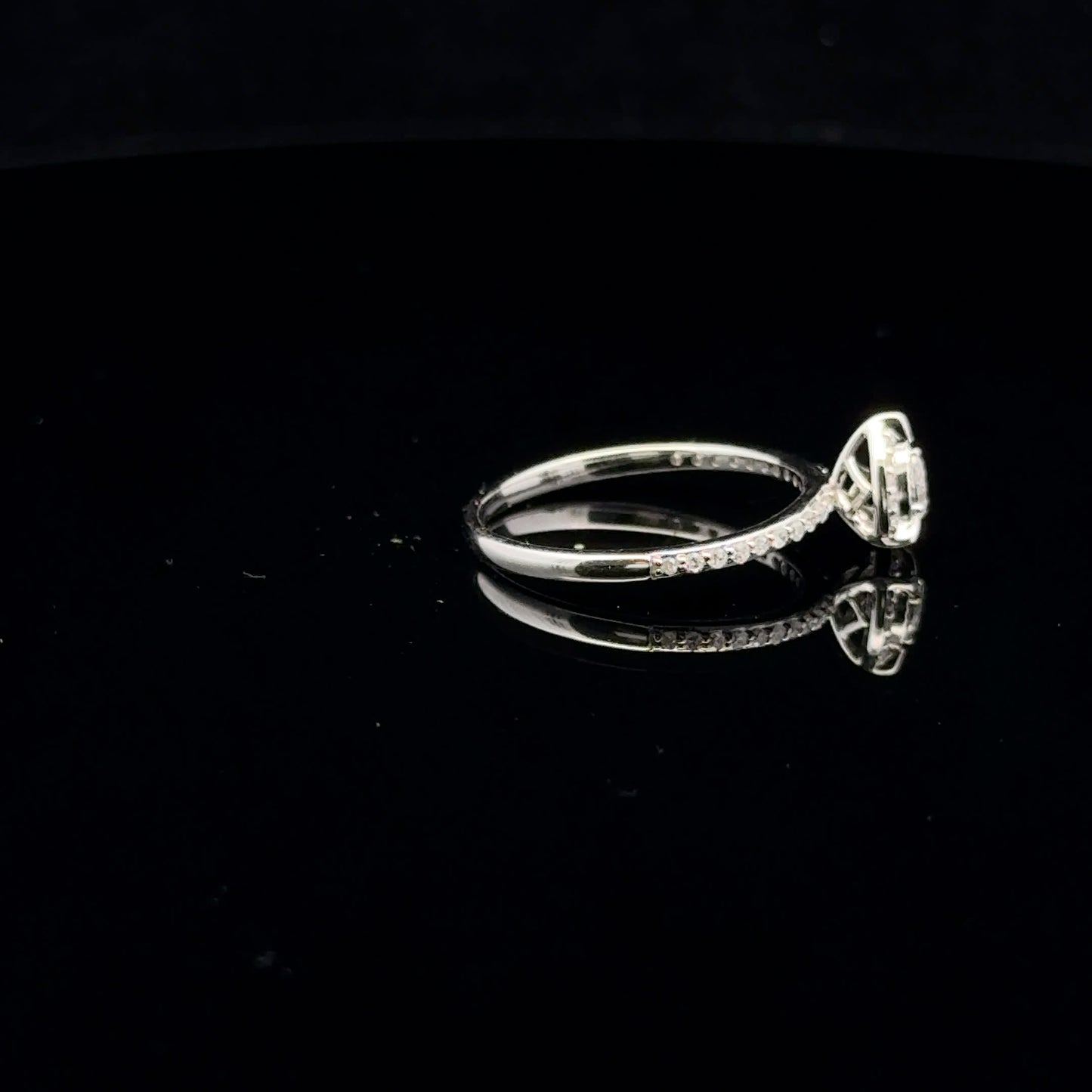 0.25ctw H/SI2 #6.5 Pear Promise - 10KW - Natural Diamond - 53090