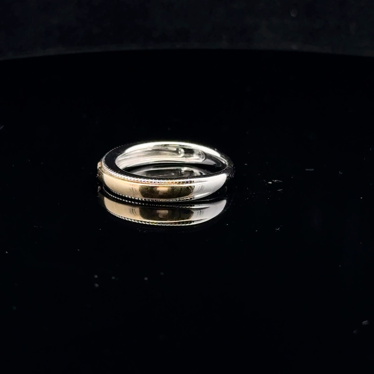 0.10ctw H/I1 #7 Two Tone Men's - 10KW - Natural Diamond - 53107