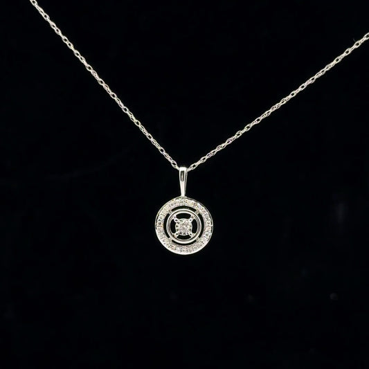 0.10ctw H/I1 Double Circle - 10KW - Natural Diamond - 53170