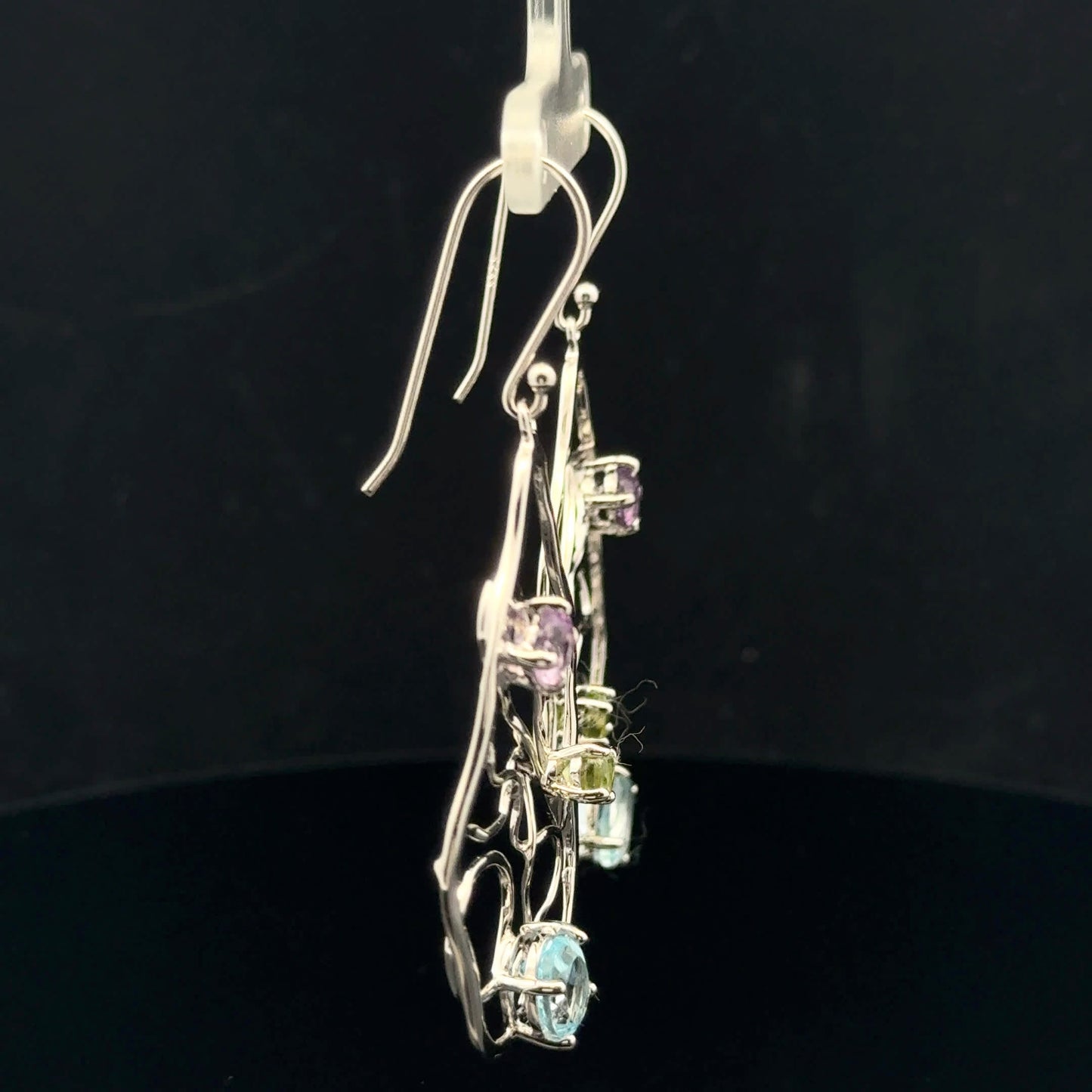 Multi Stone Earring Mediterranean Collection - 925S - Natural stone - 53280
