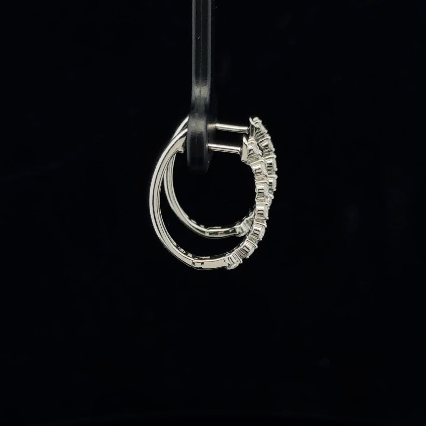 0.50ctw G/I1 Flower Hoop - 10KW - Natural Diamond - 53335