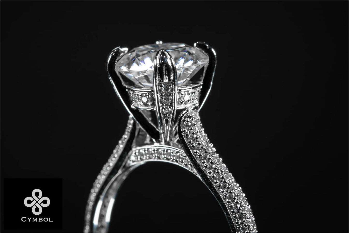 Best seller 2ct - 14k white gold - 13031W