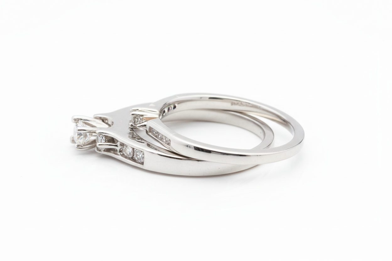 PPF set - 0.50ctw G/SI2 #7 - 14KW - Natural Diamond
