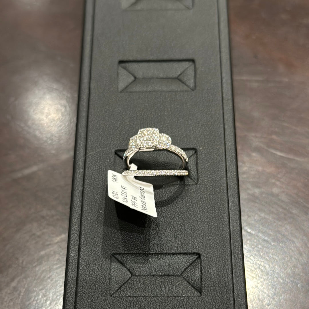 PPF set 1ctw E/SI1 #7 14KW - Natural diamond 42001