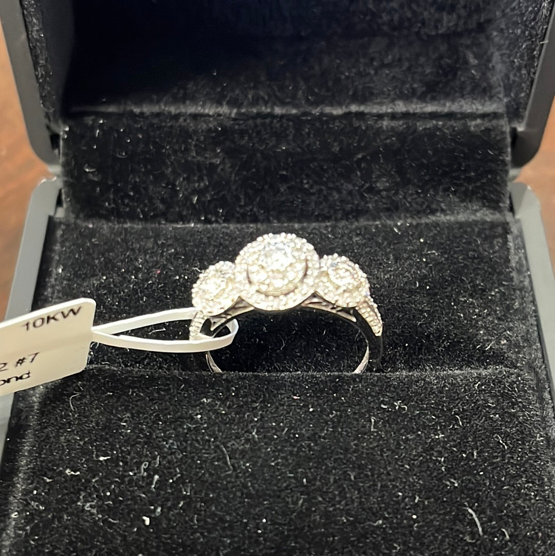 Oval PPF - 10KW - 0.50ctw H/SI2 #7 - Natural diamond - 34218