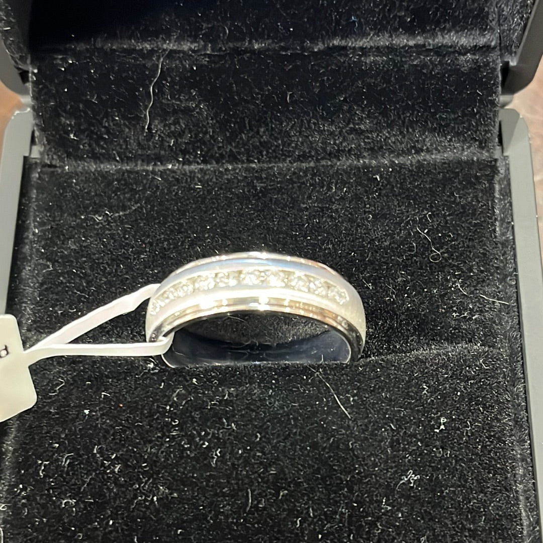 Men Natural diamond - 14KW - 0.50ctw G/SI2 #9.5 - Natural diamond - 34251