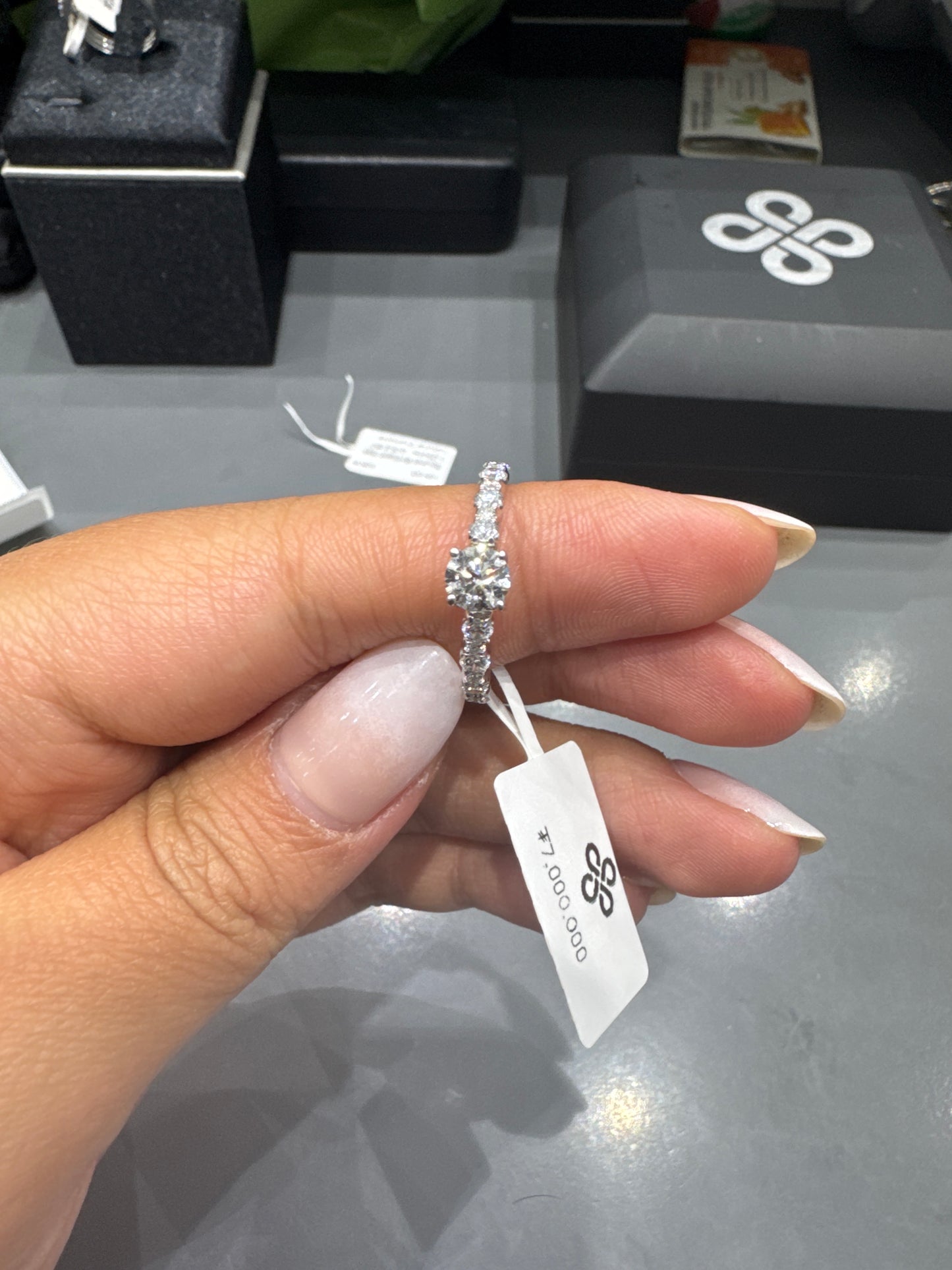 43442 Round brilliant 0.50ct 1ctw. F/SI2 #7