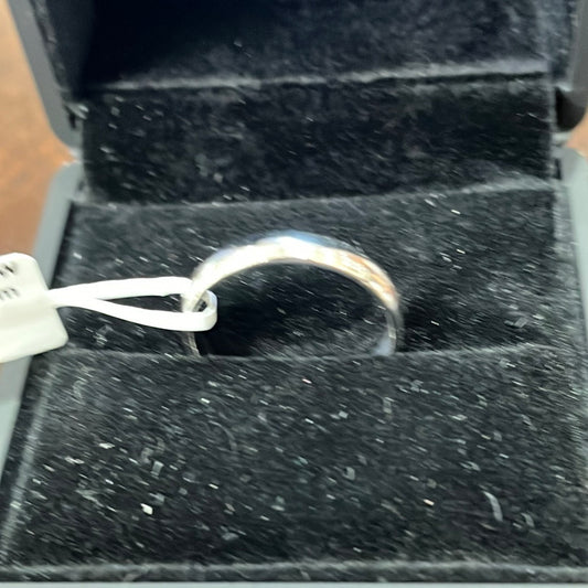 Wedding band 4mm - 14KW - 4.5g #10 - White gold - 34219