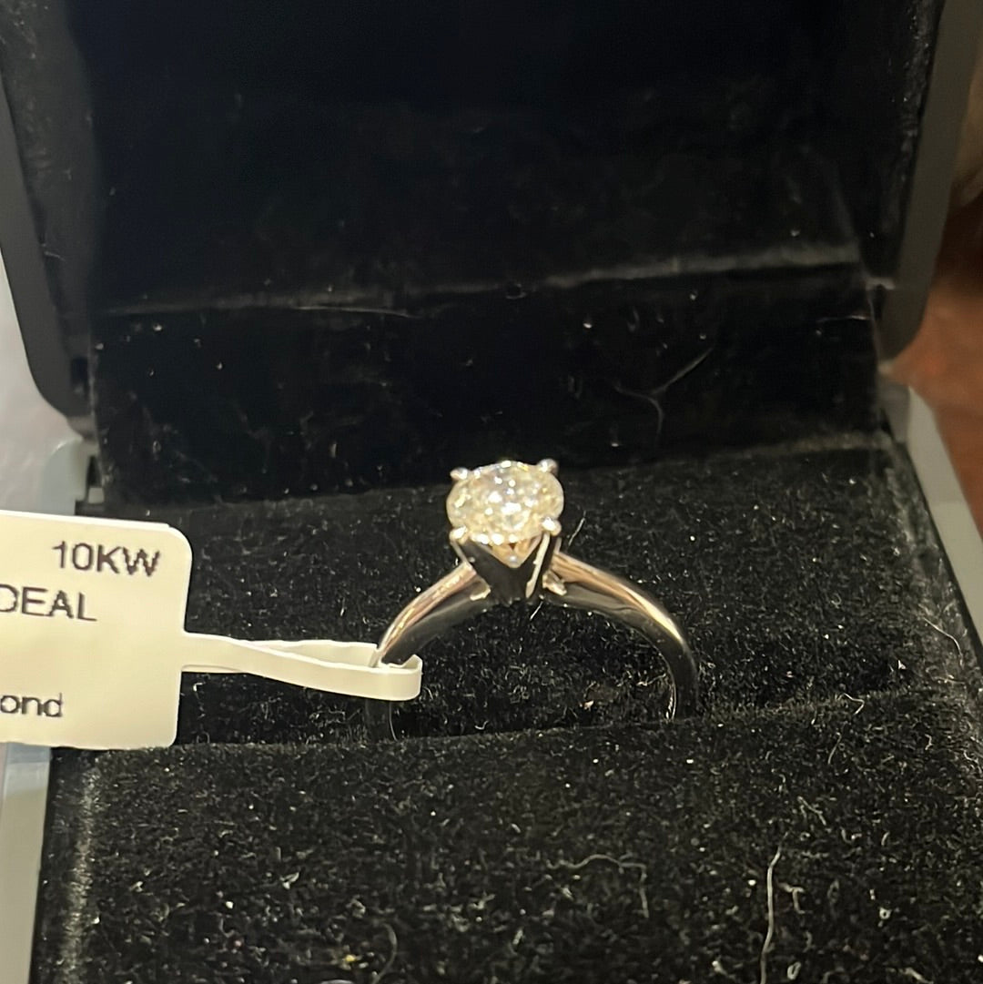 1ct solitaire DEAL - 10KW - 1ct G/I2 #7 - Natural diamond - 34453