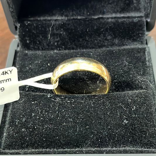 Wedding band 6mm - 14KY - Comfort 7.25g #9 - Yellow gold - 34256