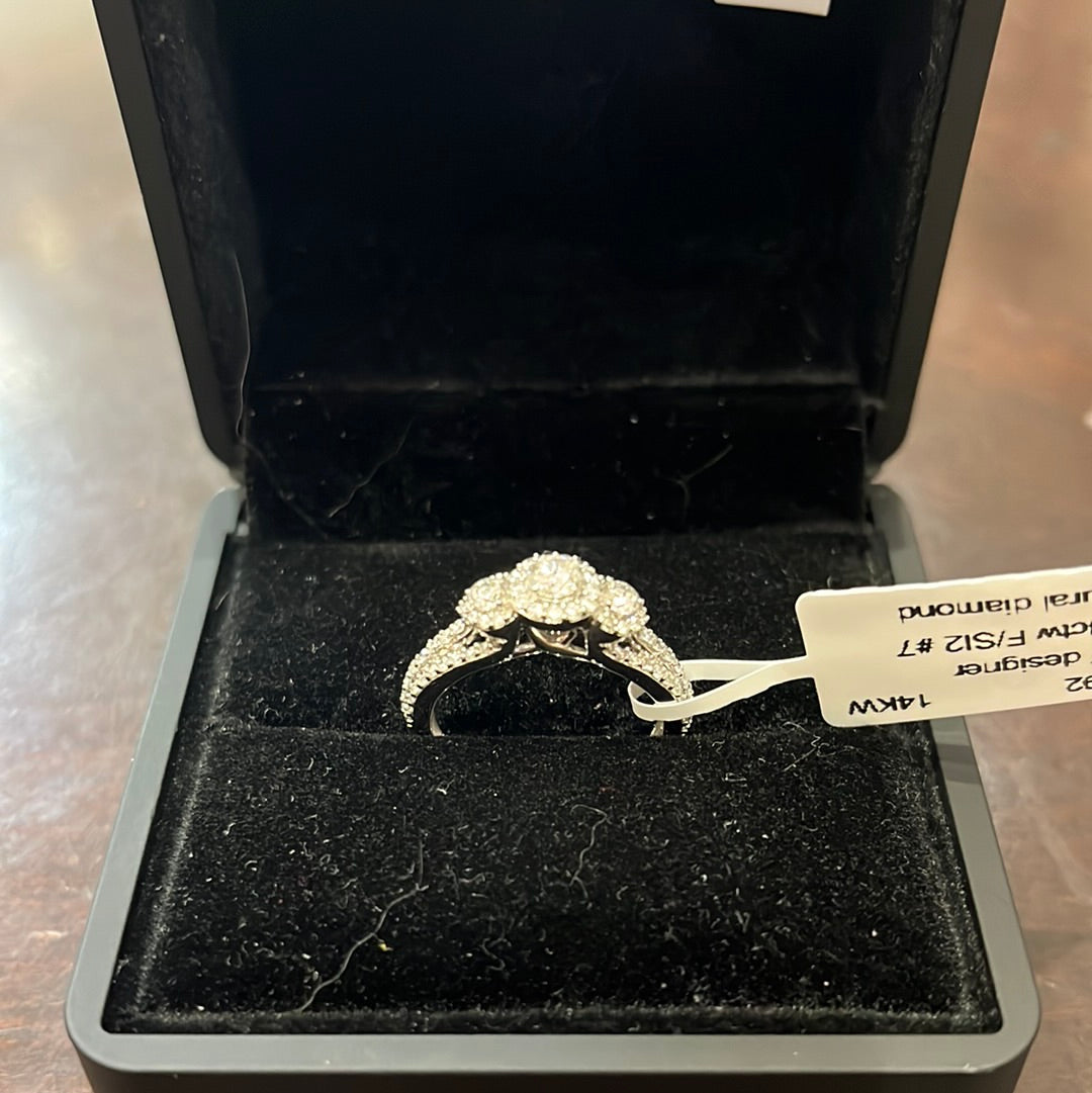 PPF designer - 14KW - 0.83ctw F/SI2 #7 - Natural diamond - 34392