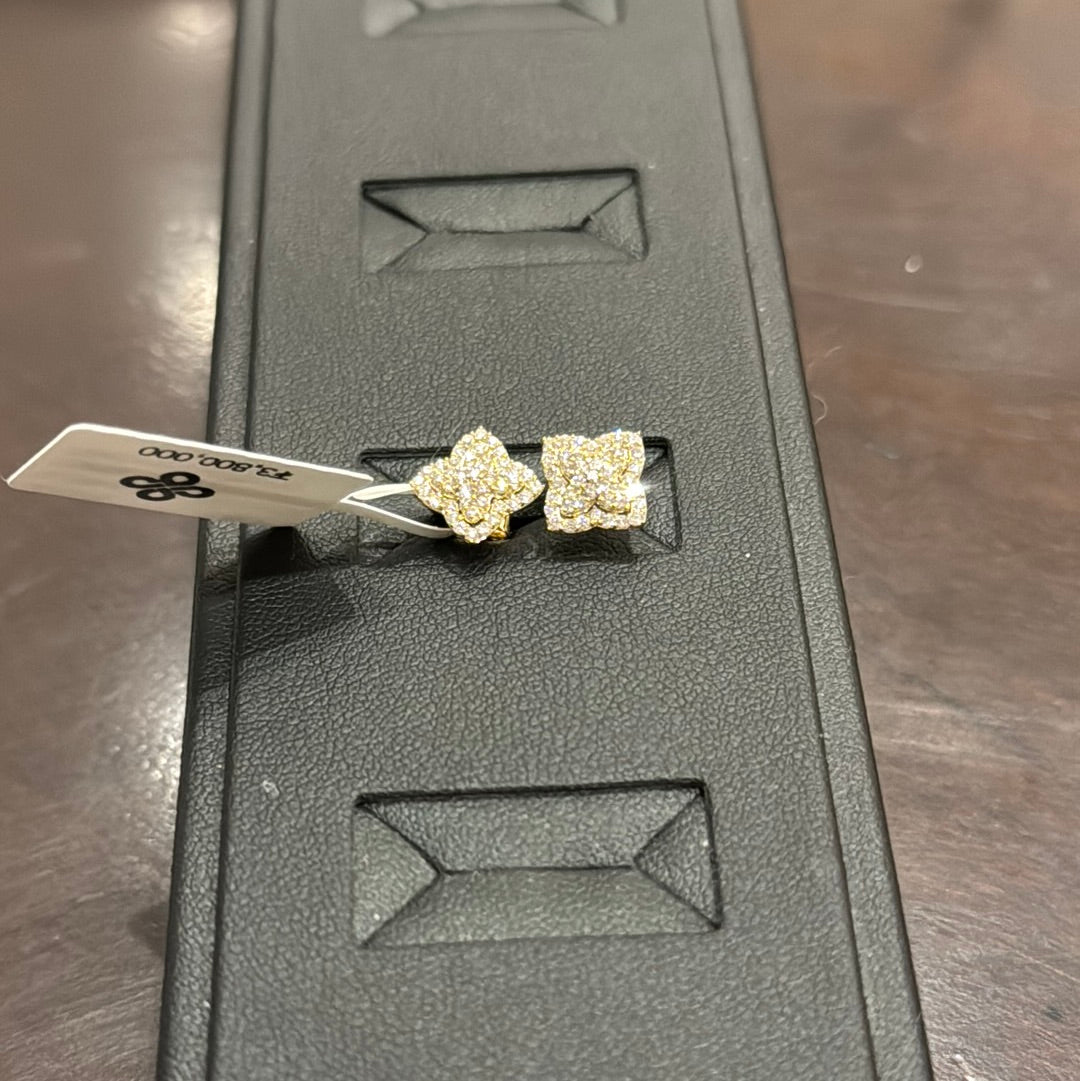 Lucky Clover 0.56ctw. 14KY - Natural Diamond 42078