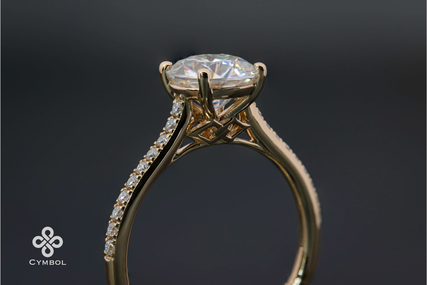 Suih w/stone 1 - 14k yellow gold - 13088Y1