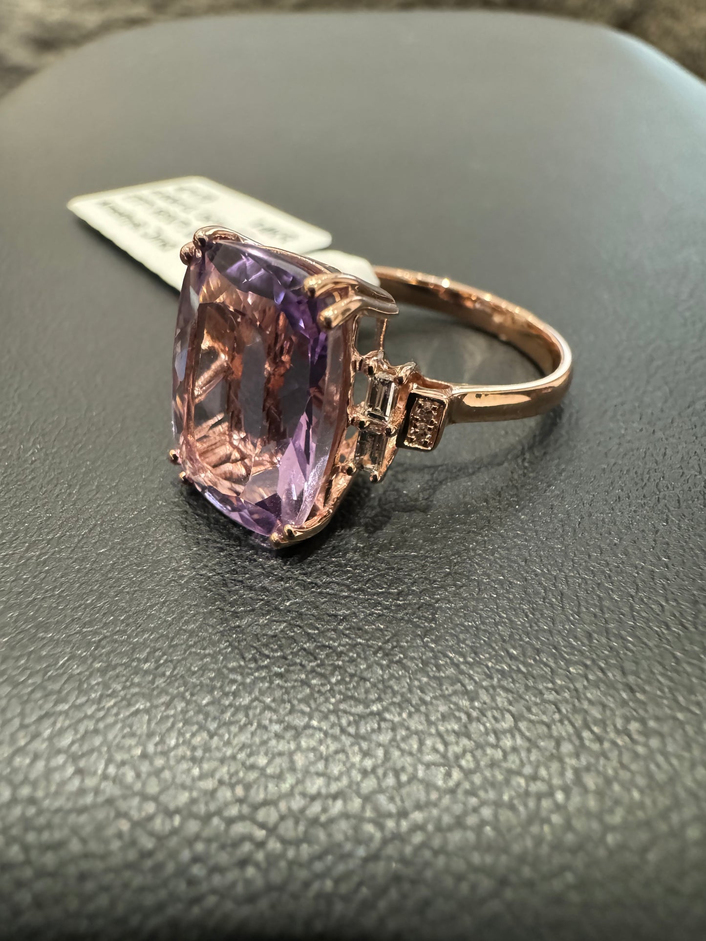 EFFY RSVP: $2624 - 6.60ct 0.15ctw #7 - 14KR - Amethyst Dmd