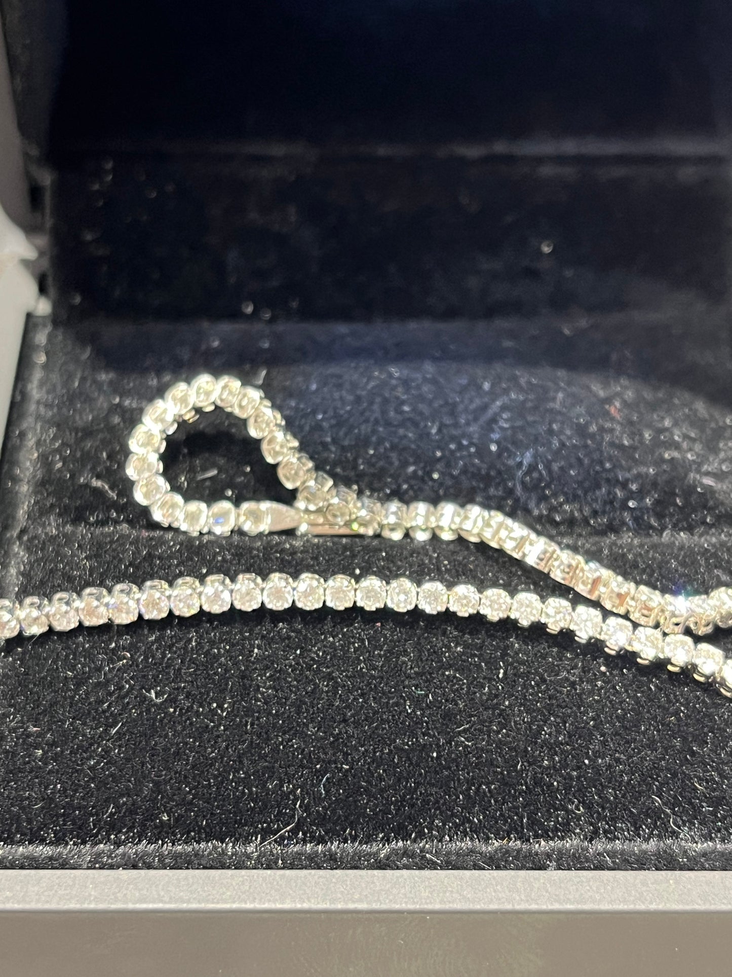 Tennis bracelet - 14KW - 2.00ctw H/I2 - Natural diamond - 34183