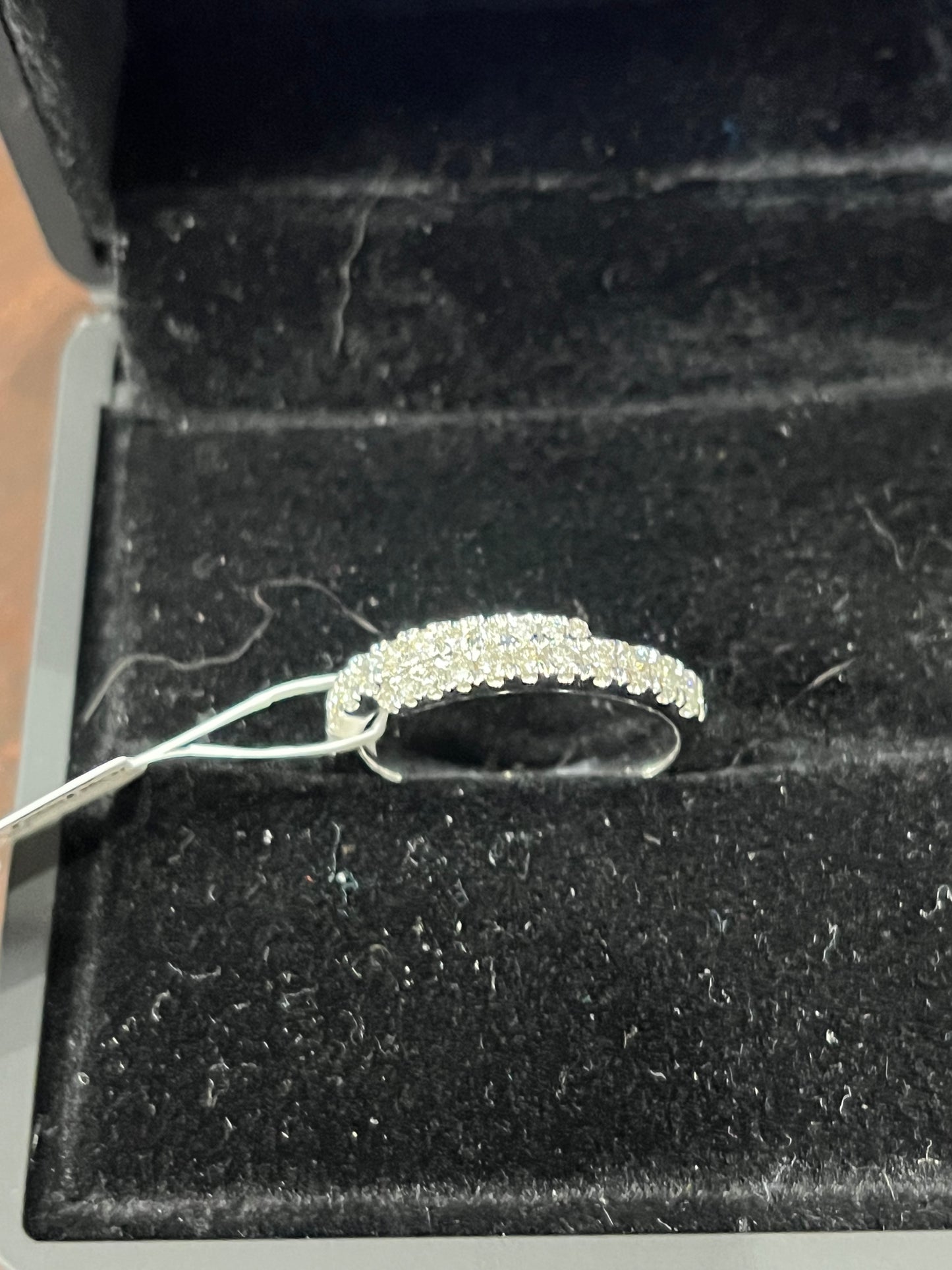 Sparkly bypass fashion - 14KW - 0.50ctw G/SI1 #7 - Natural diamond - 34243