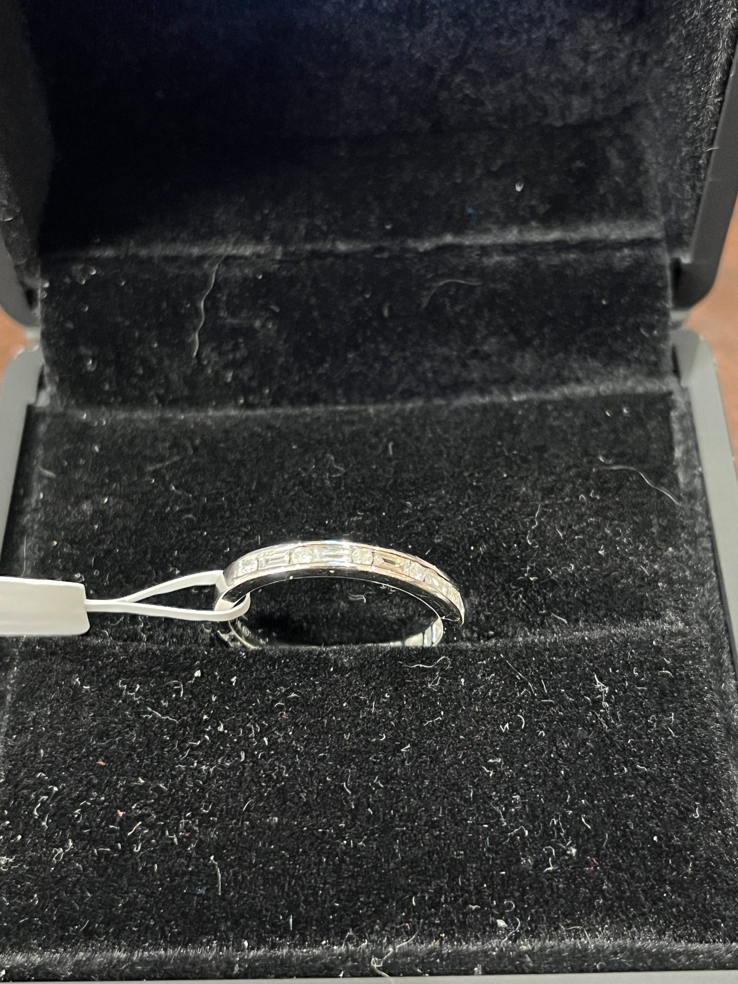 Baguette band modern - 14KW - 0.33ctw G/SI1 #6 - Natural diamond - 34311