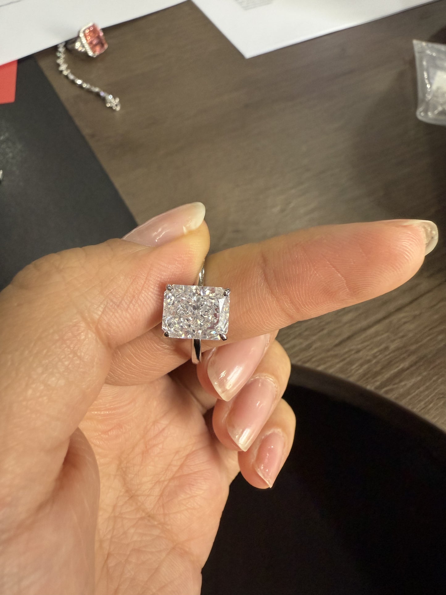 Ring #8 - 925S - Cubic Zirconia