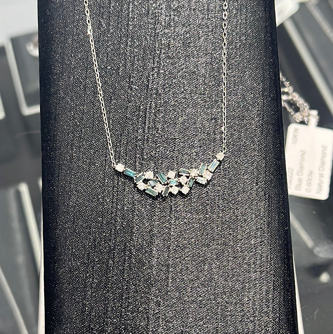 Blue Diamond - 10KW - 0.60ctw - Natural Diamond - 32222