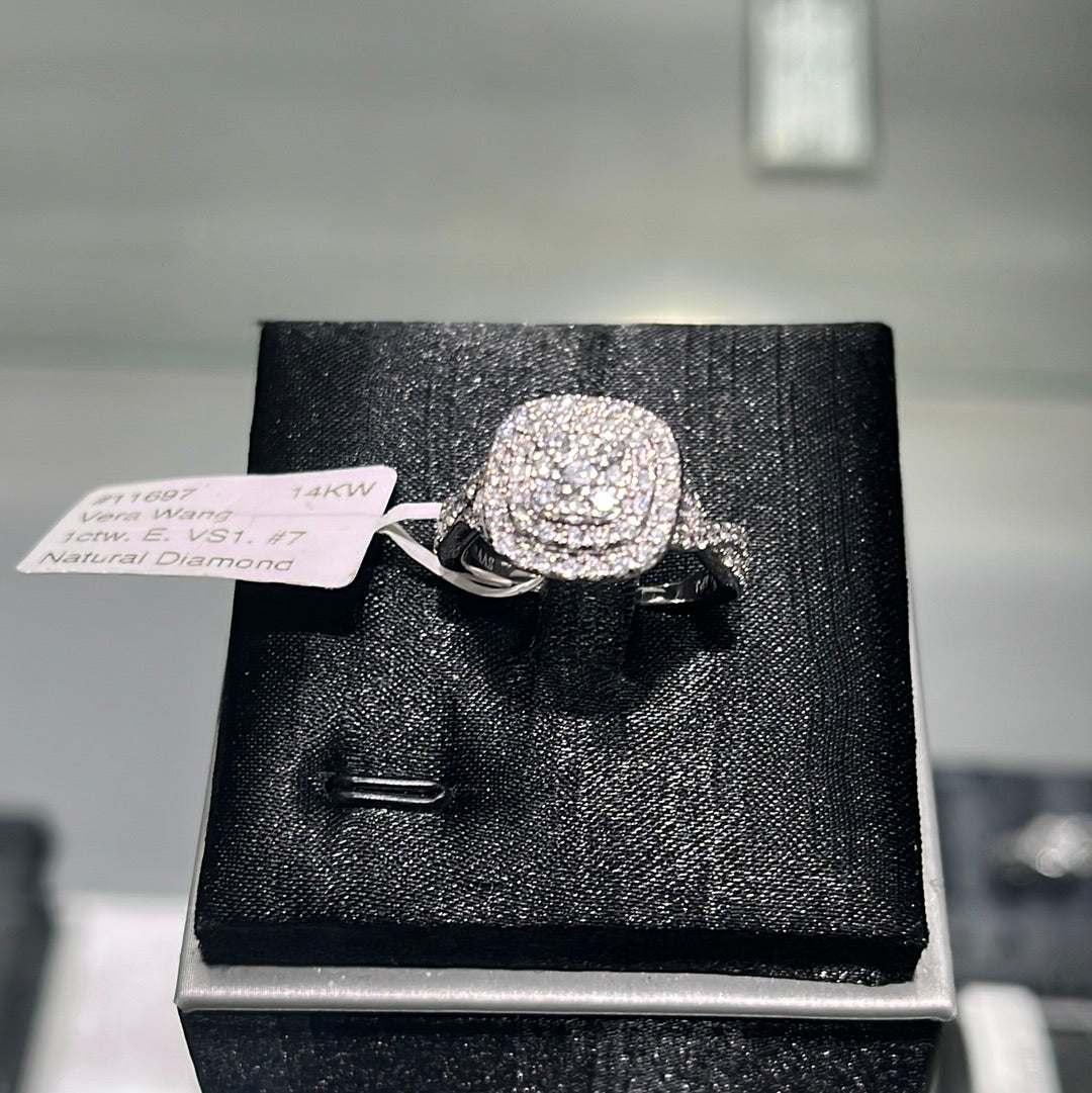 Vera Wang 1ctw. E. VS1. #7 14KW 11697