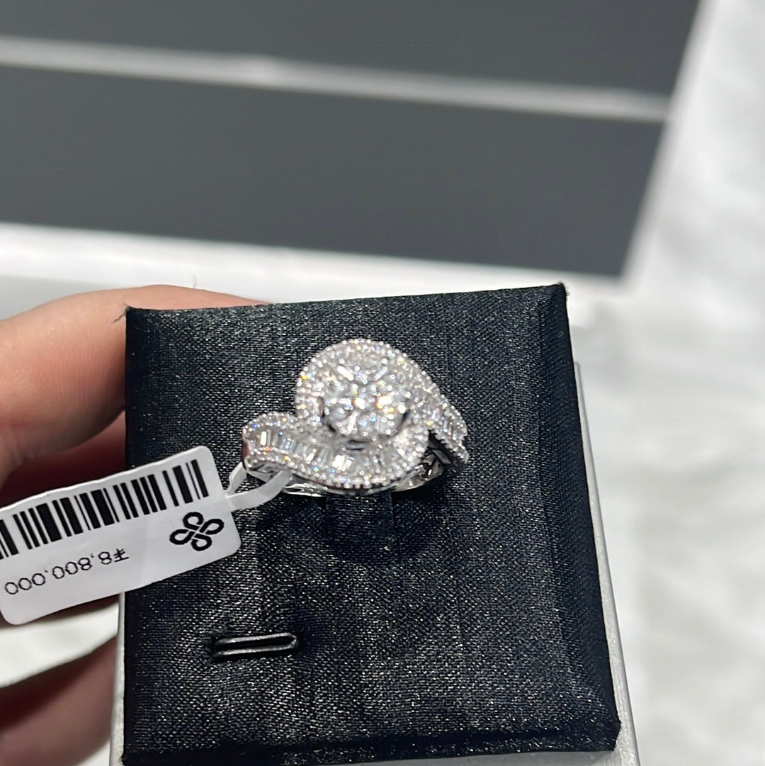 Swirl - 10KW - 1.00ctw #7 - Natural Diamond - #32010