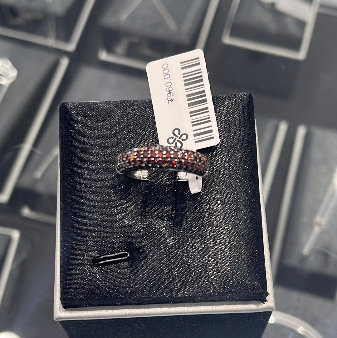 Red Diamond band - 925S - 1ctw #6 - Natural Diamond - #32139