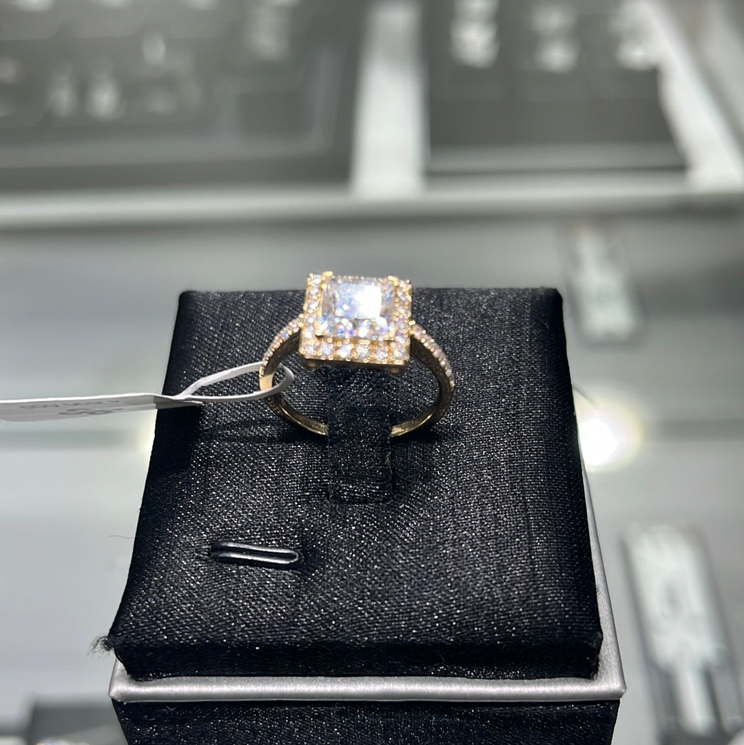 Princess 2 - 14k white gold - 13046W