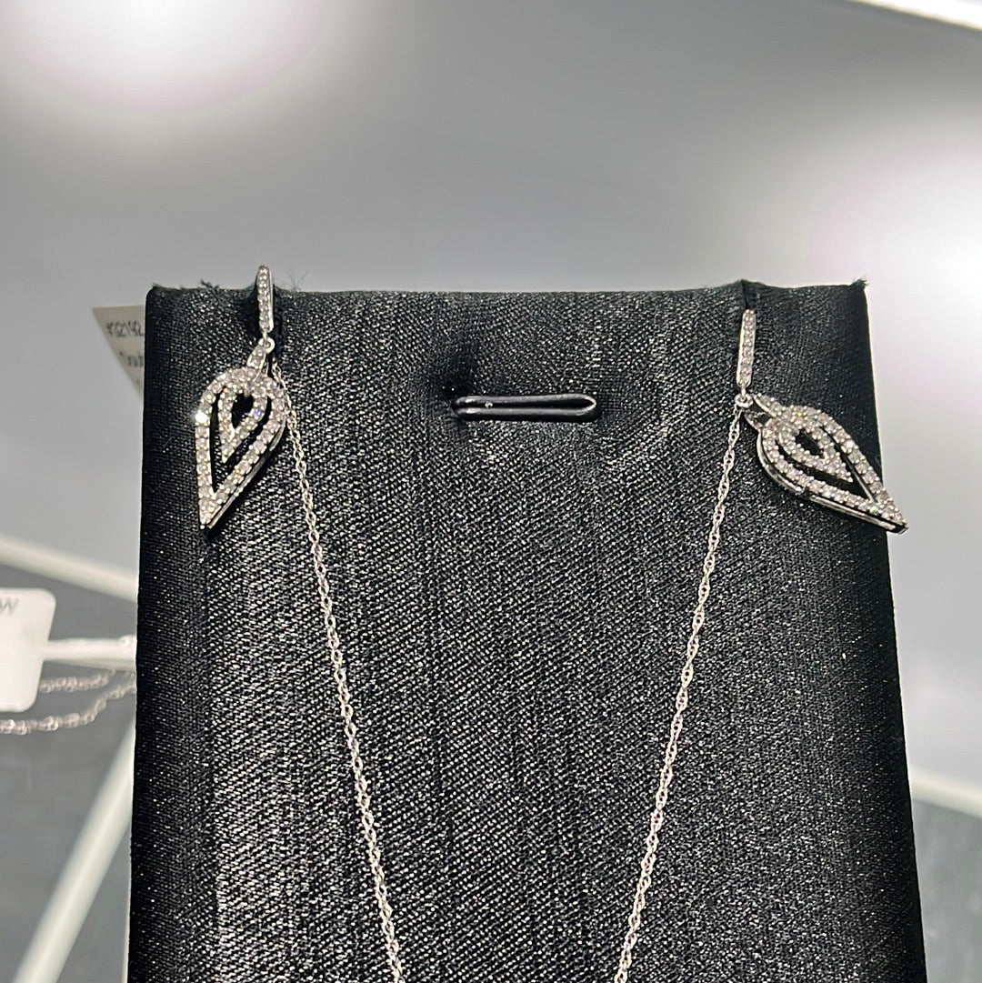 Double Drop - 10KW - 0.25ctw - Natural Diamond - 32192