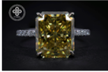 Yellow 8 - 14k white gold - 13026
