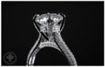 Best seller 2ct - 14k white gold - 13031W