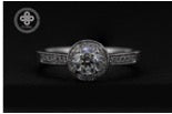 Halo 0.5 - 14k white gold - 13050