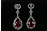 Ruby 2 - 14k white gold - 50003