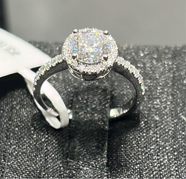 Halo 1 - 14k white gold - 13059W