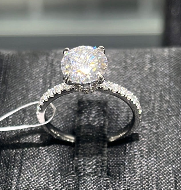 Wrapped 2 - 14k white gold - 13035W