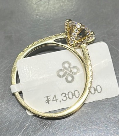 Six prongs 2 - 14k yellow gold - 13033Y
