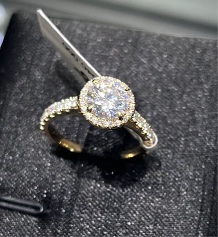 Halo 1 - 14k yellow gold - 13059Y
